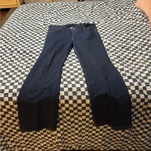 Banana Republic Dark Blue Flare Jeans